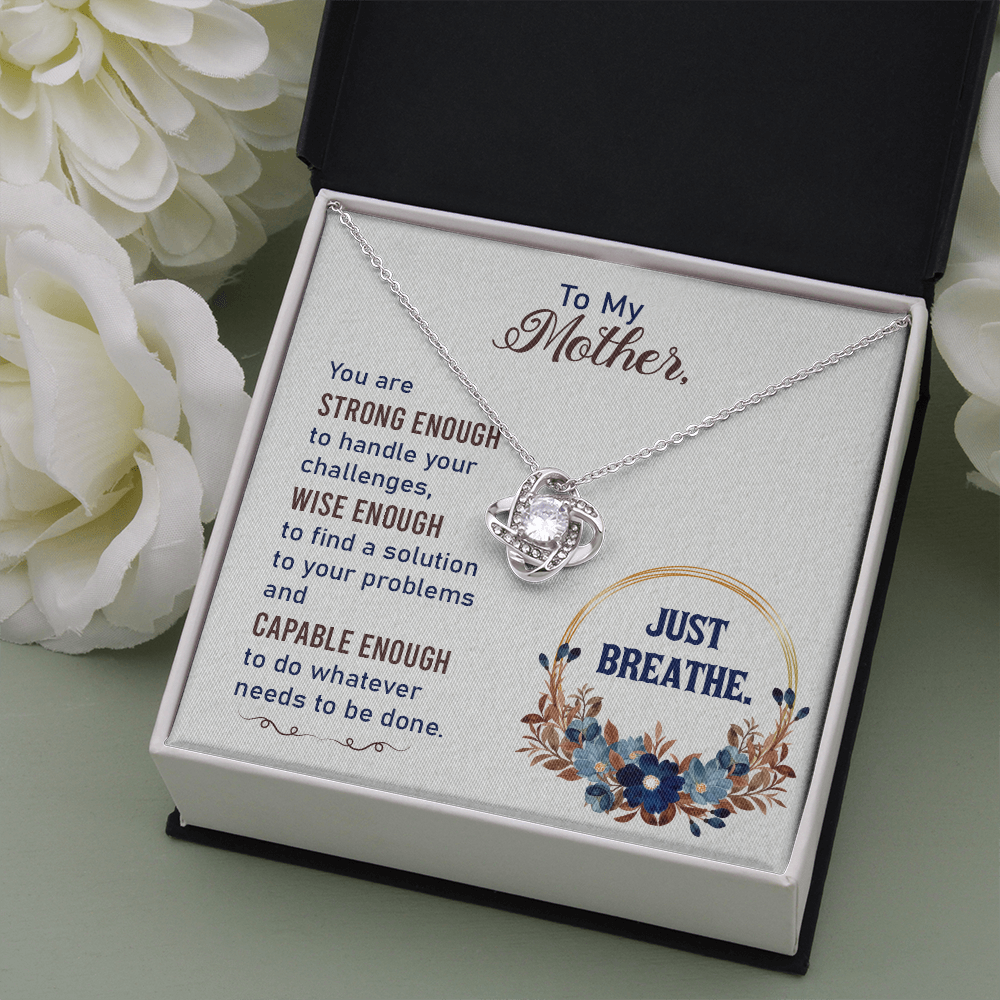 7 Love Knot Necklaces With Box Card 001