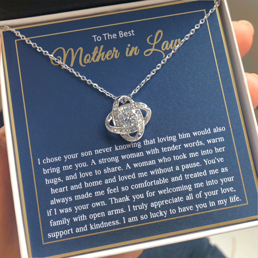 16 The Love Knot To My Boyfriend's Mom Gift