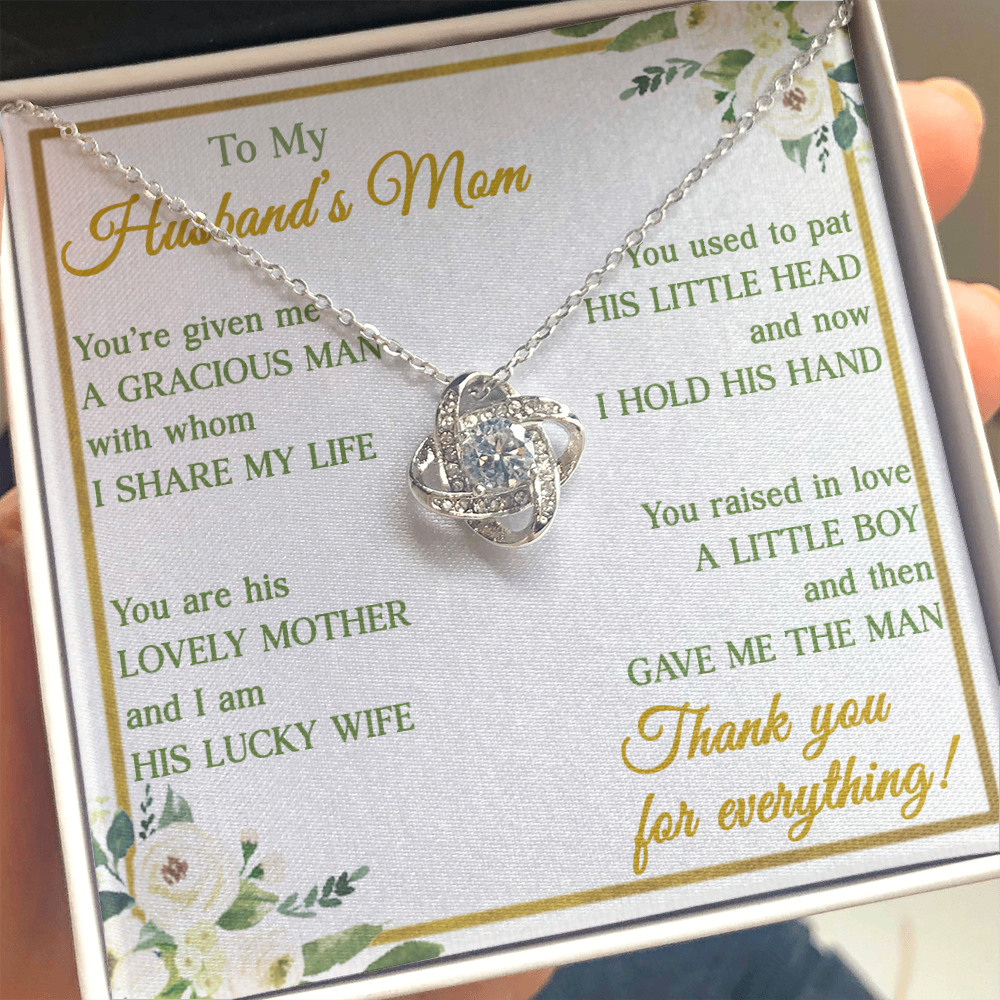 6 The Love Knot To My Boyfriend's Mom Gift