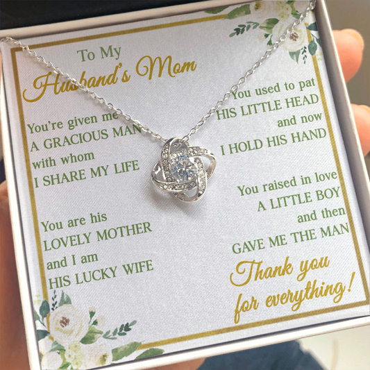 6 The Love Knot To My Boyfriend's Mom Gift