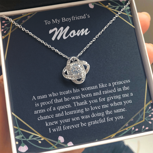 5 The Love Knot To My Boyfriend's Mom Gift