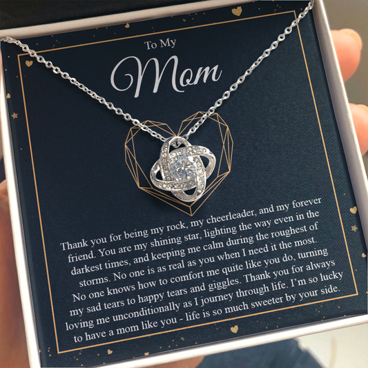8 Love Knot Necklaces With Box Card 001