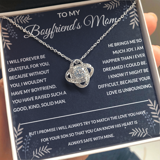 1 The Love Knot To My Boyfriend's Mom Gift