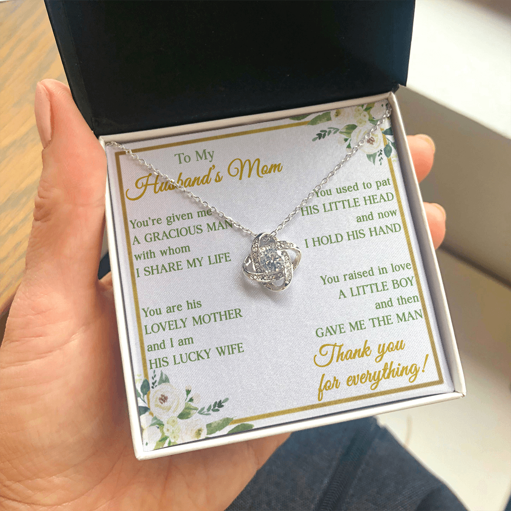 6 The Love Knot To My Boyfriend's Mom Gift