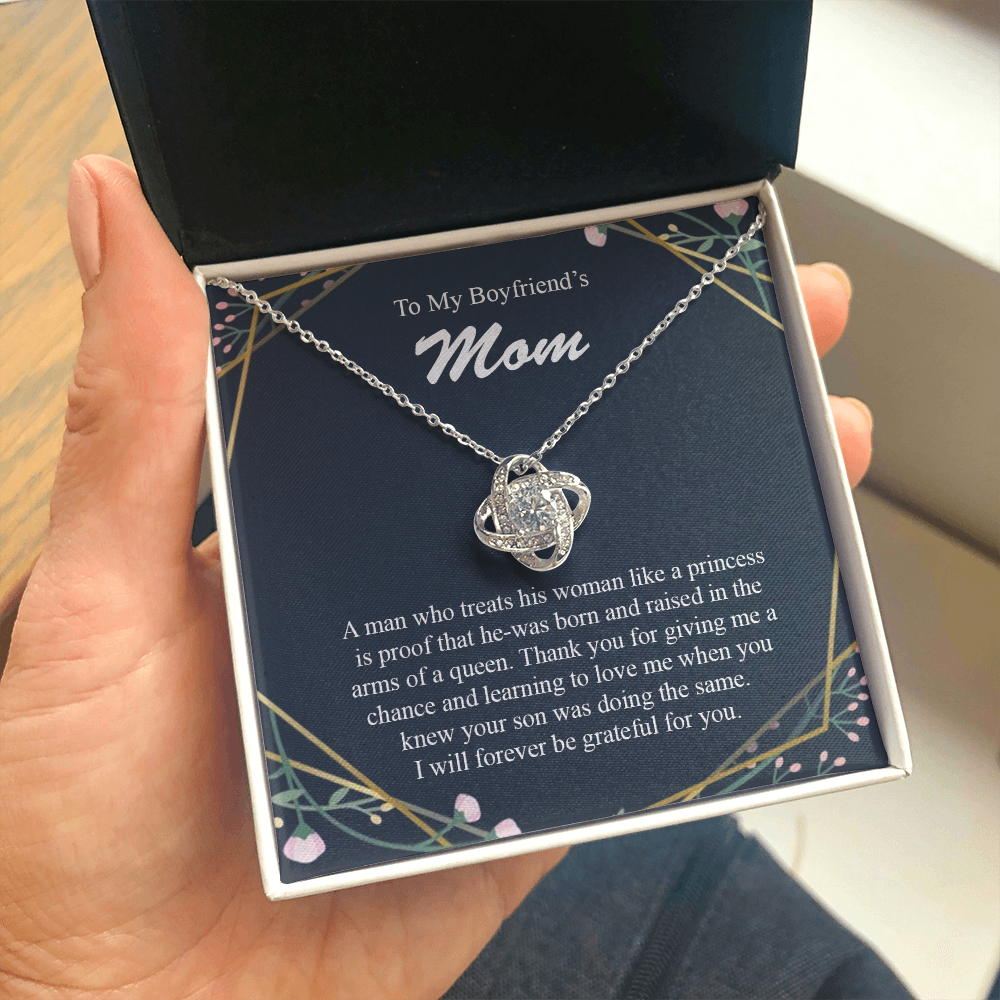 5 The Love Knot To My Boyfriend's Mom Gift