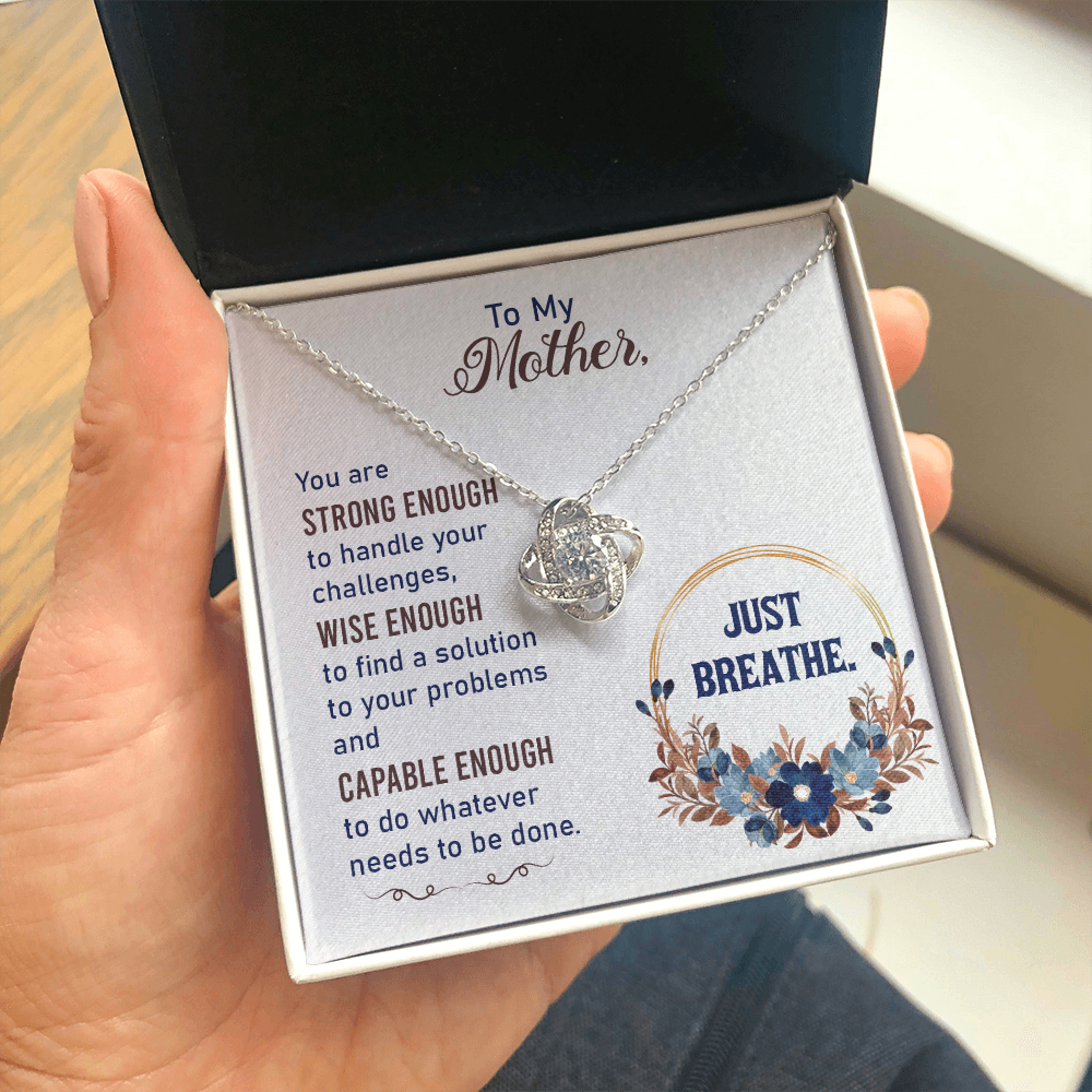7 Love Knot Necklaces With Box Card 001