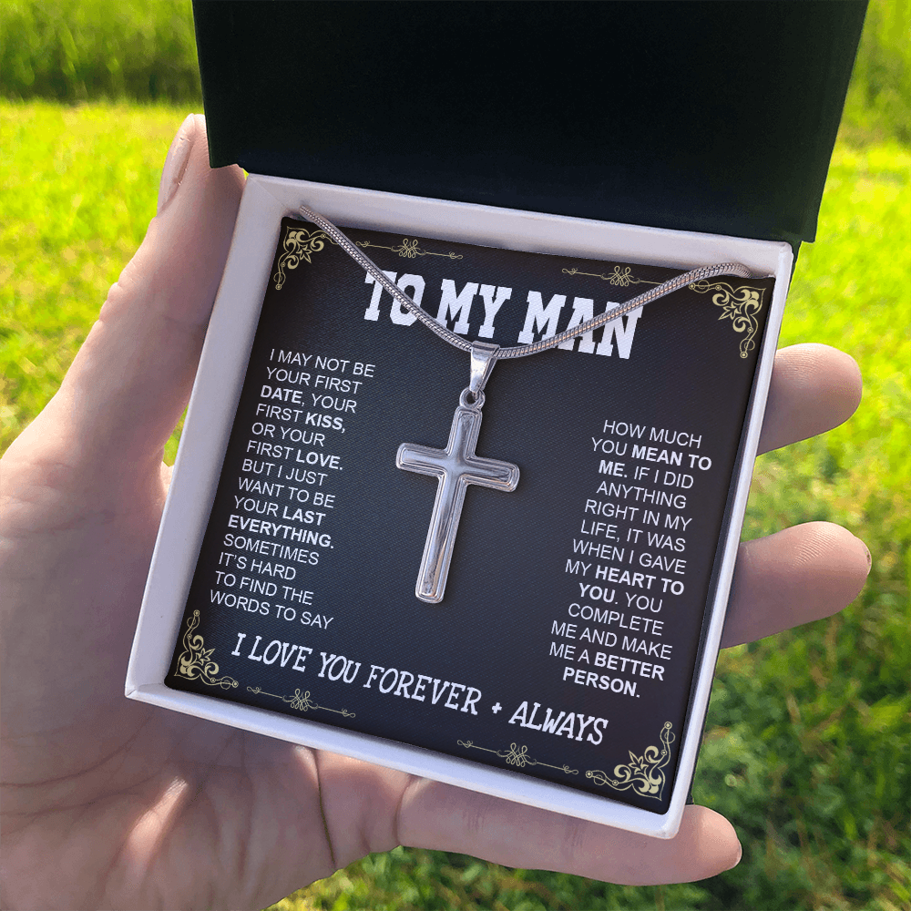 man120821-08 Cross Necklace