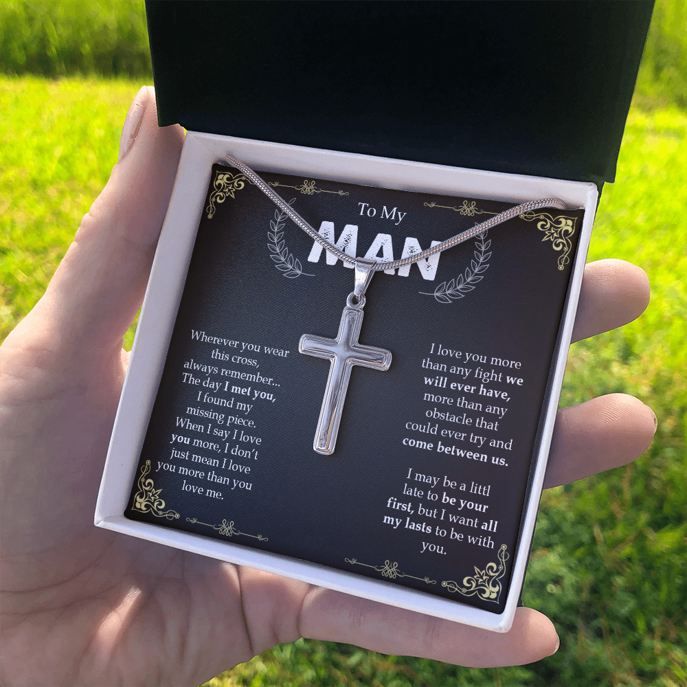 man120821-09 Cross Necklace