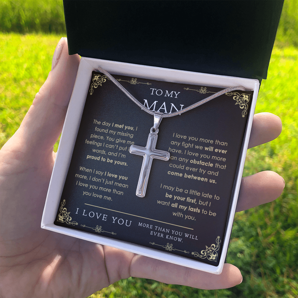 man120821-07 Cross Necklace