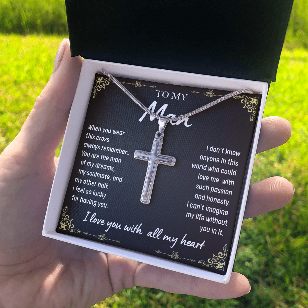 man120821-01 Cross Necklace