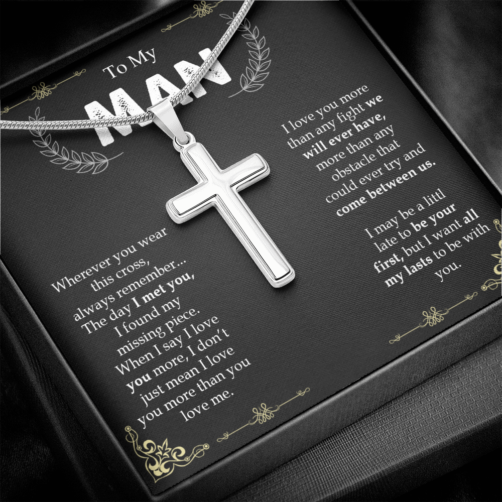 man120821-09 Cross Necklace
