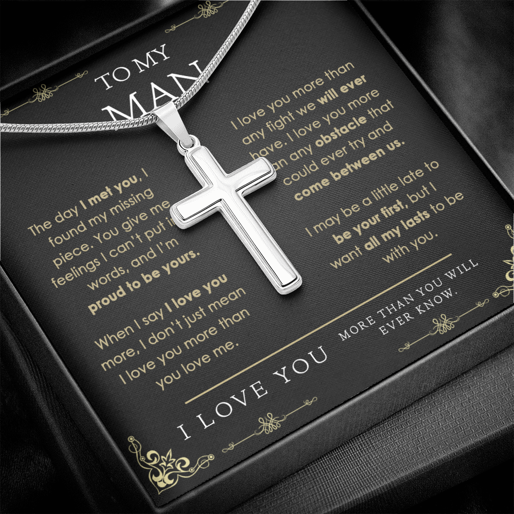 man120821-07 Cross Necklace