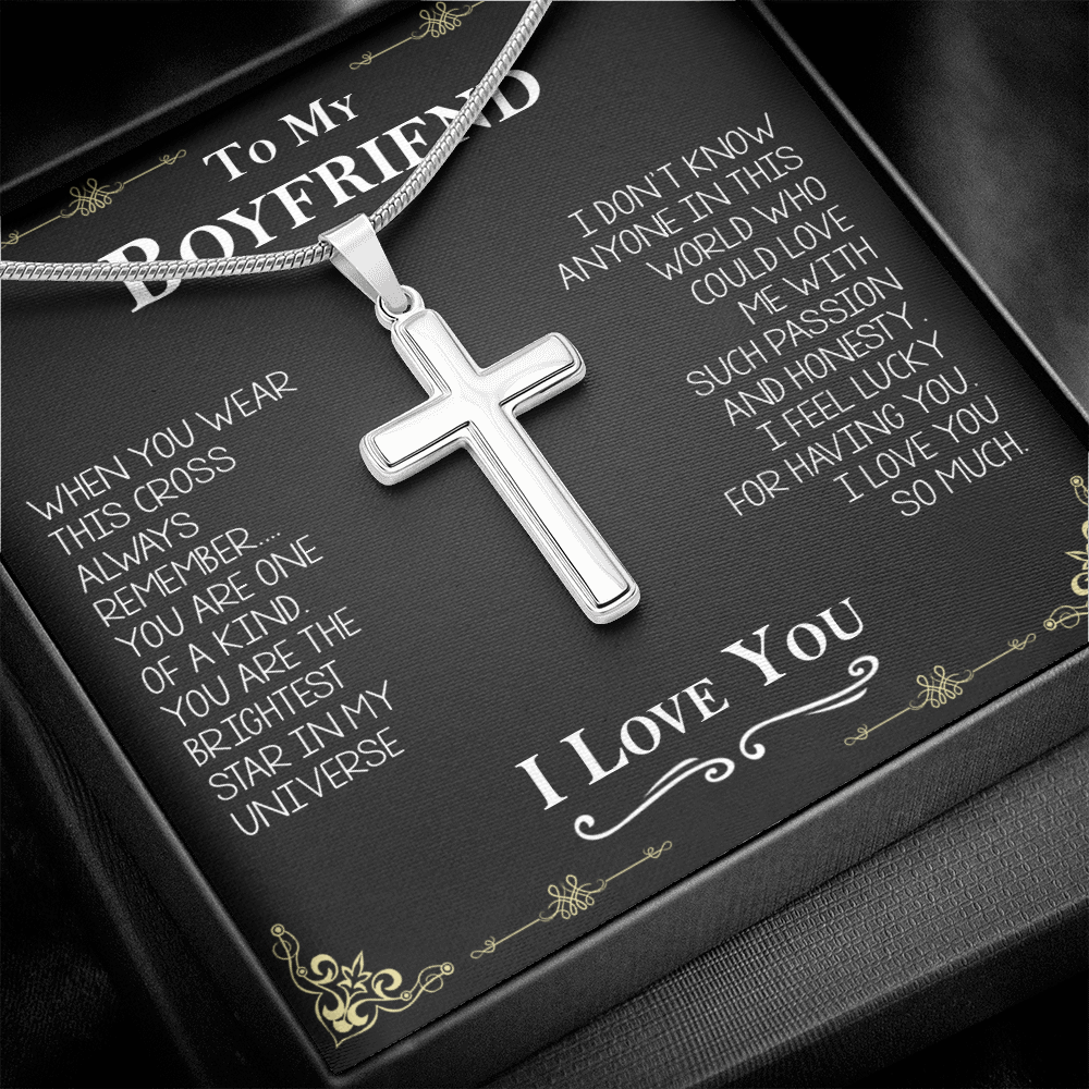 man120821-03 Cross Necklace