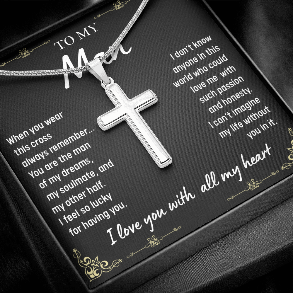 man120821-01 Cross Necklace