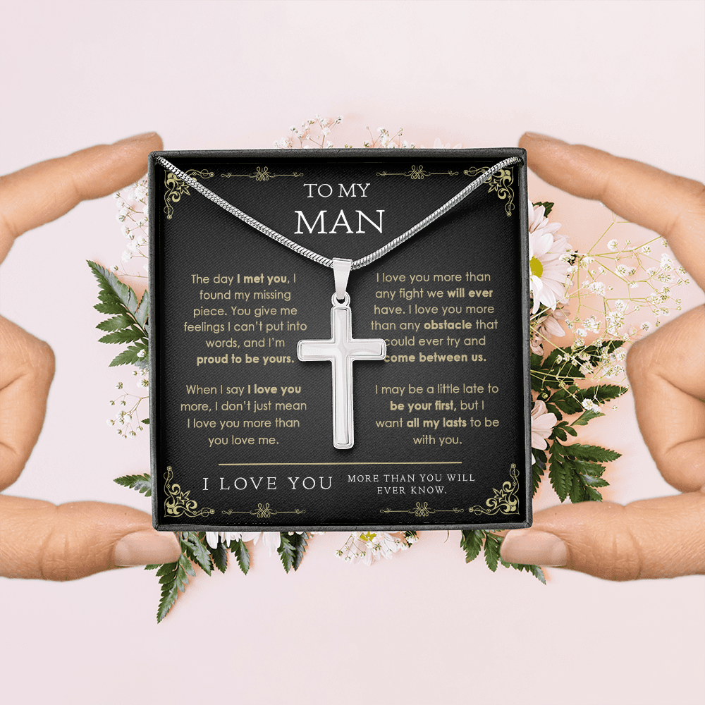 man120821-07 Cross Necklace