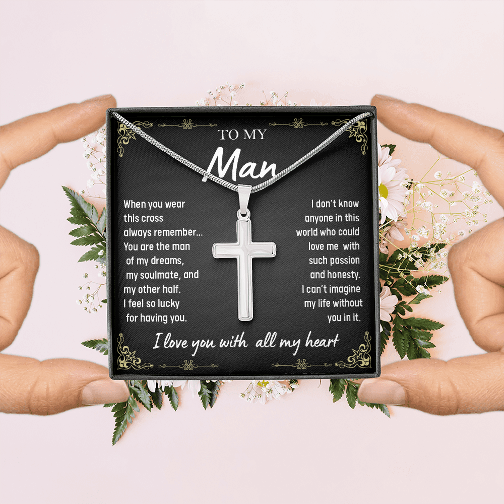 man120821-01 Cross Necklace
