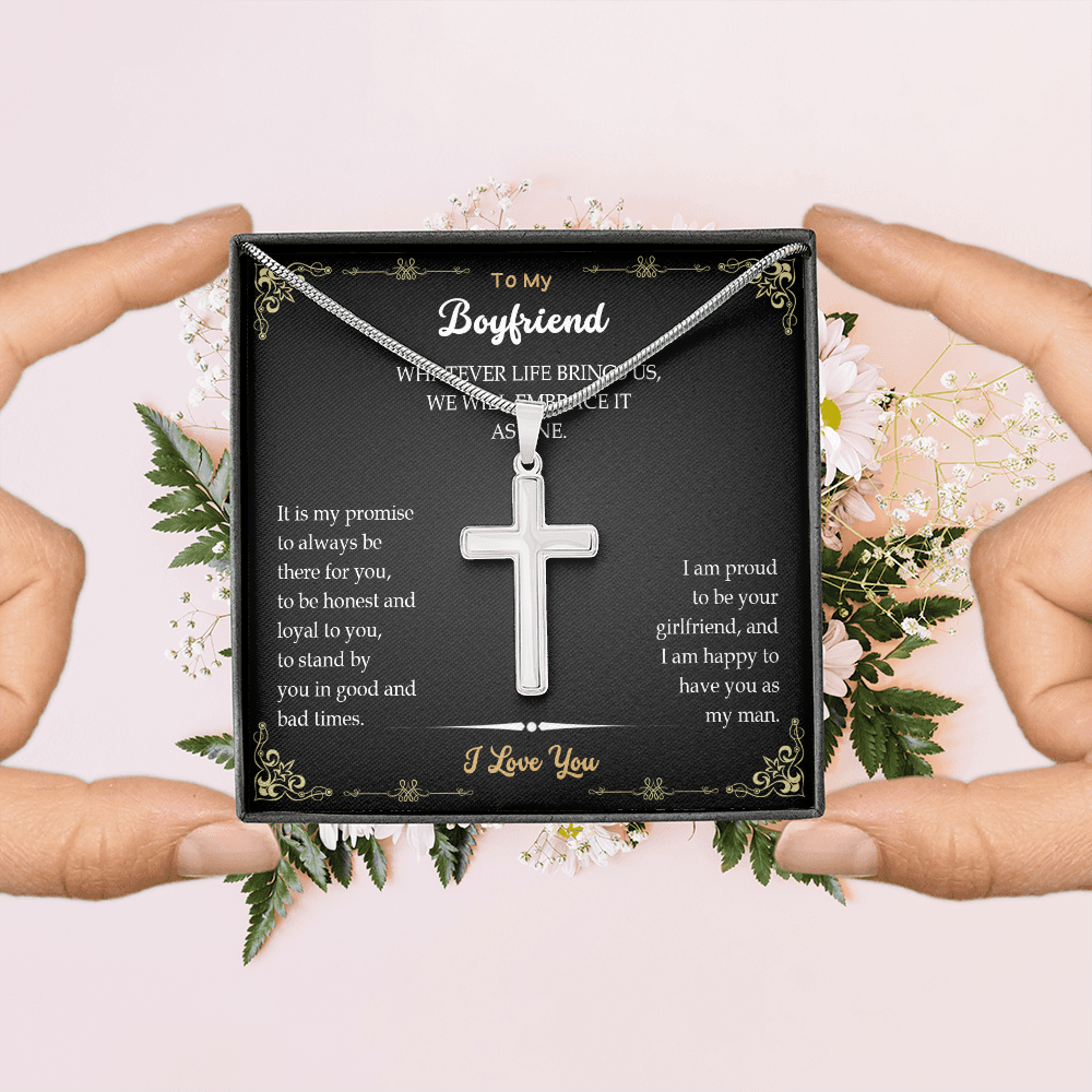 man120821-05 Cross Necklace