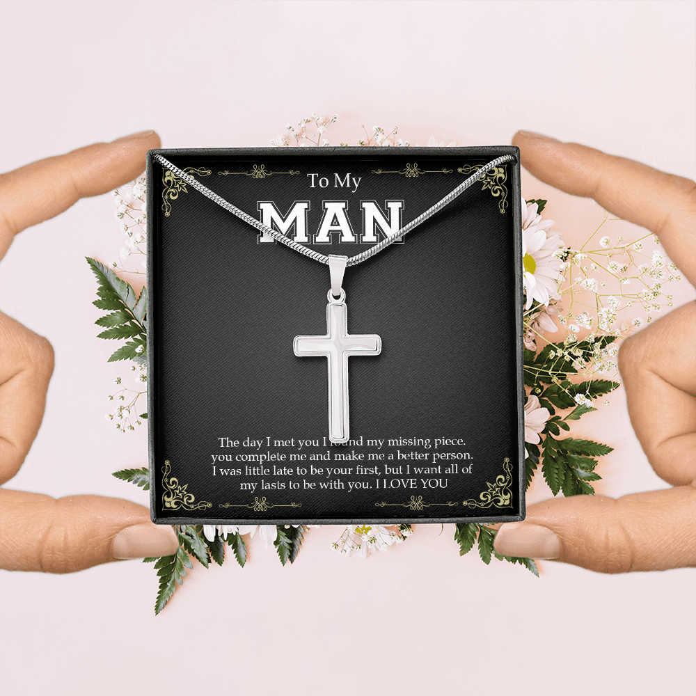 man120821-10 Cross Necklace