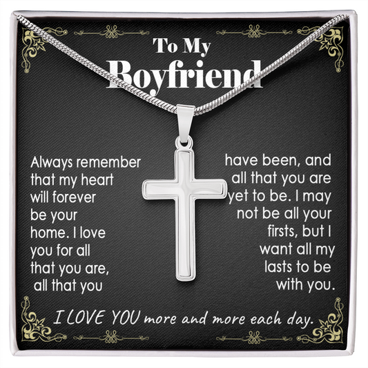 man120821-02 Cross Necklace