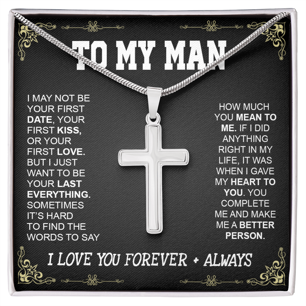 man120821-08 Cross Necklace