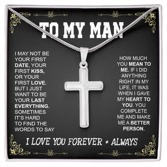 man120821-08 Cross Necklace