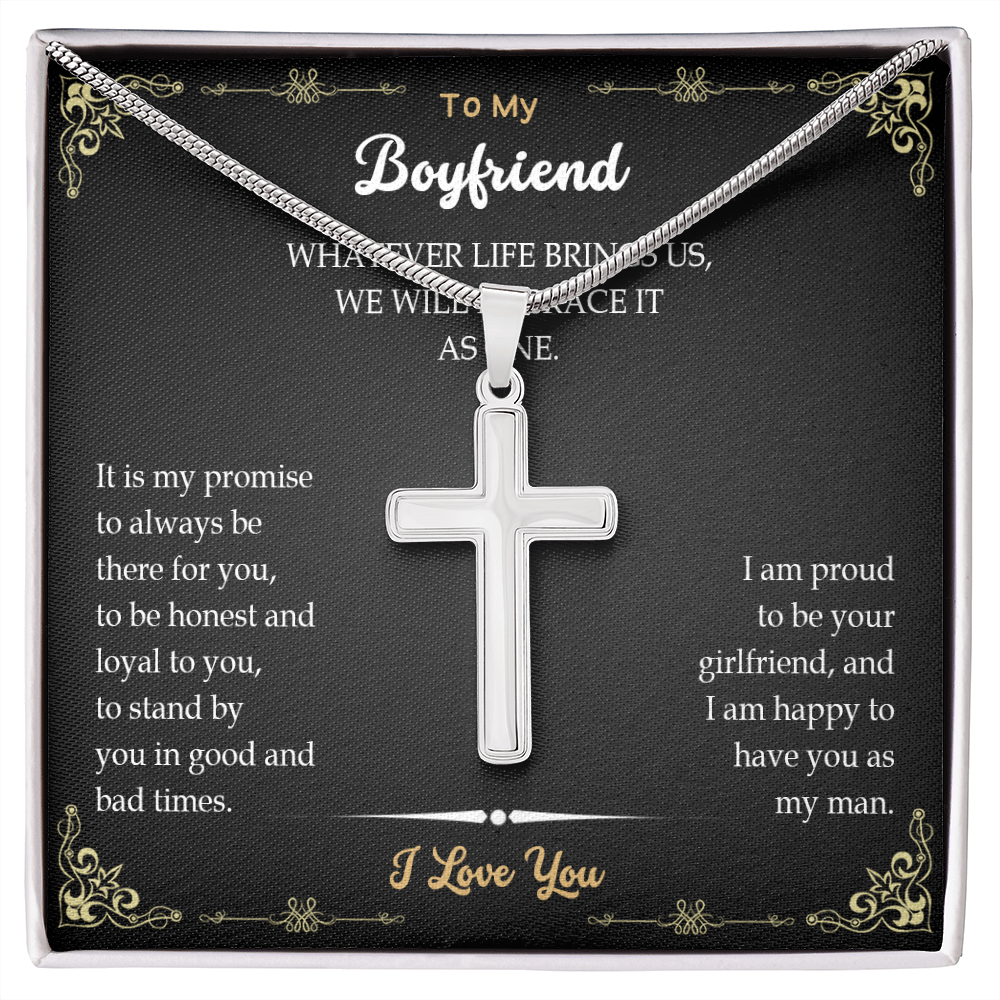 man120821-05 Cross Necklace