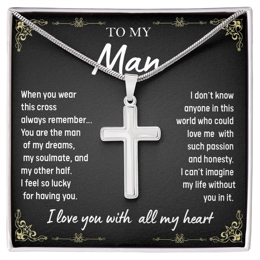 man120821-01 Cross Necklace