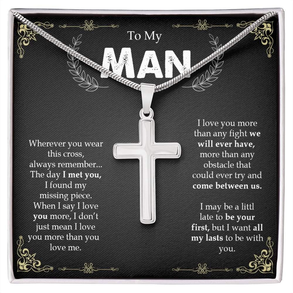 man120821-09 Cross Necklace