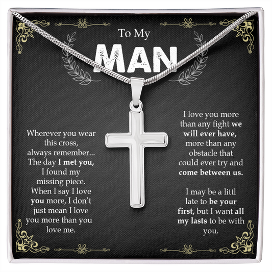 man120821-09 Cross Necklace