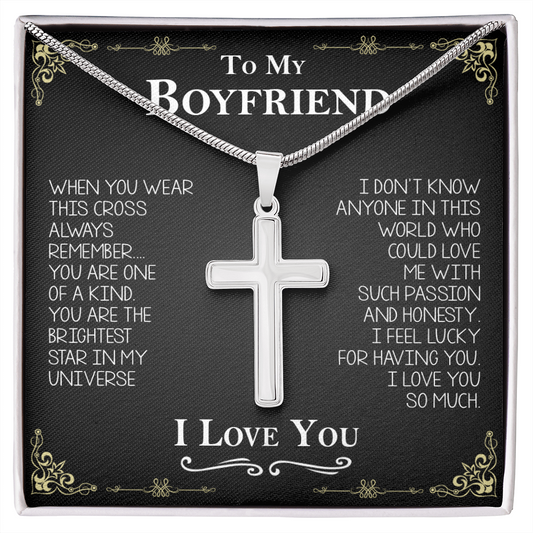 man120821-03 Cross Necklace