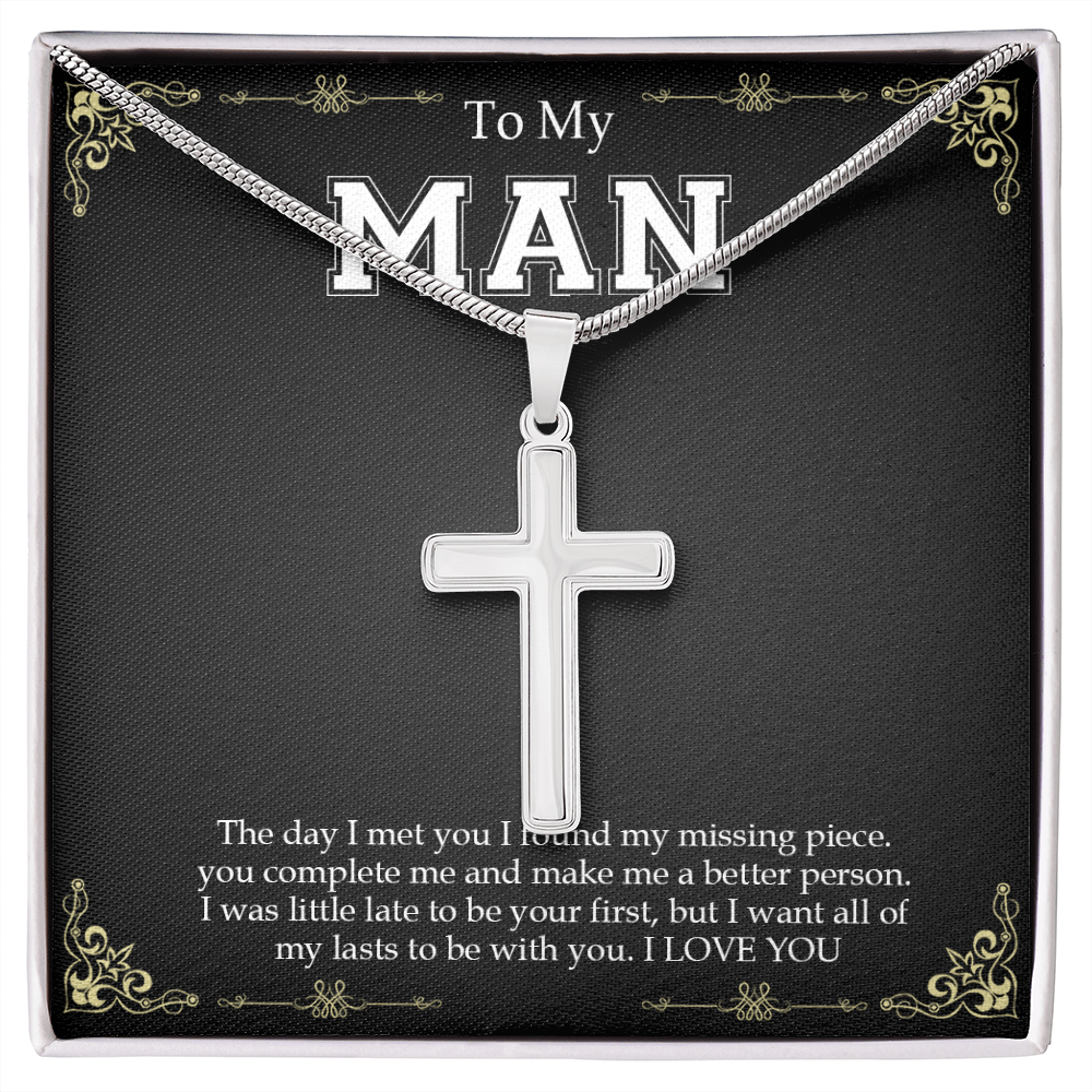 man120821-10 Cross Necklace
