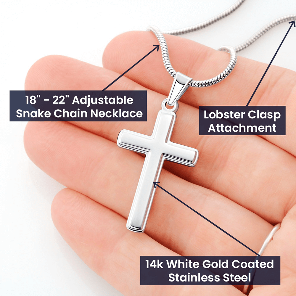 man120821-05 Cross Necklace