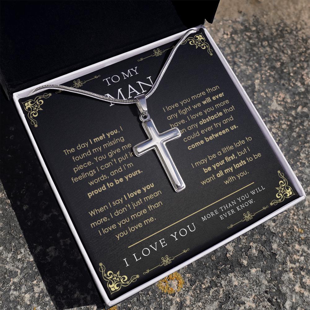 man120821-07 Cross Necklace