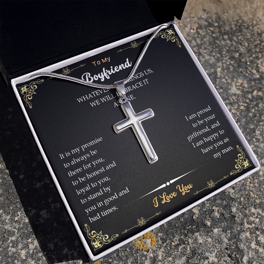 man120821-05 Cross Necklace