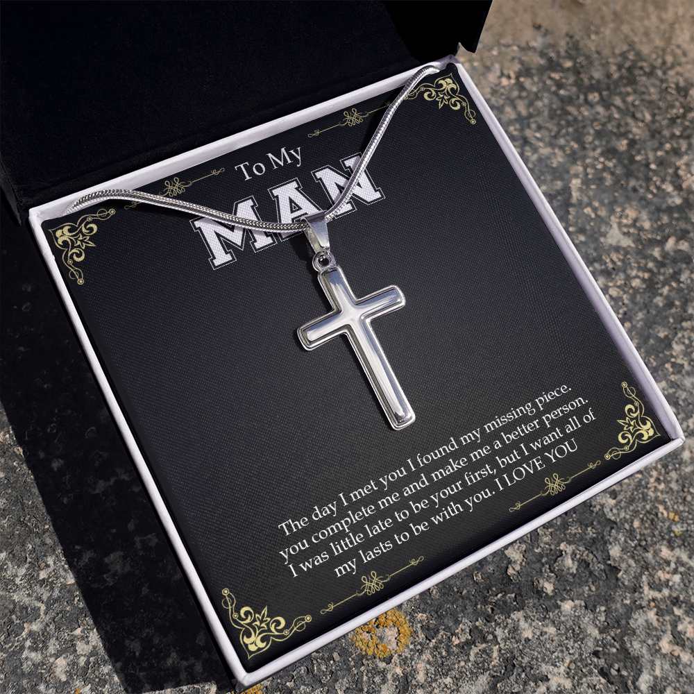 man120821-10 Cross Necklace