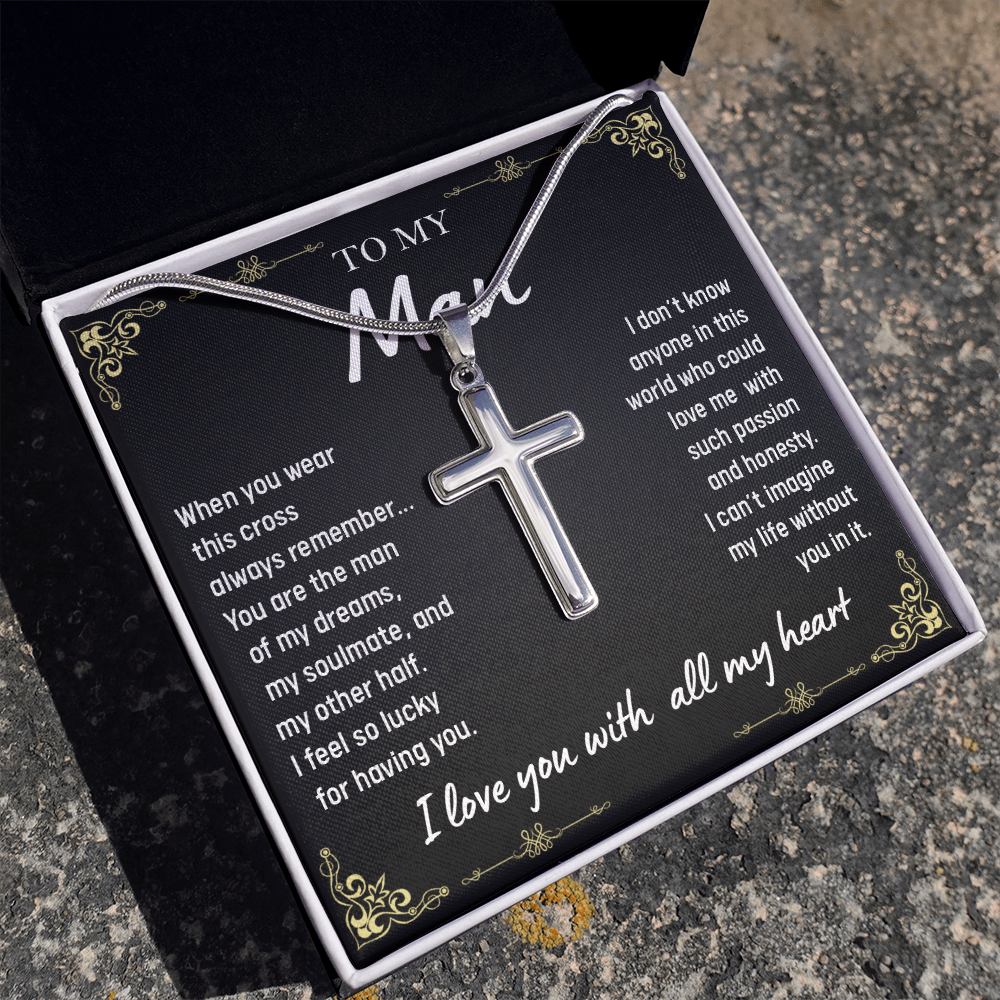man120821-01 Cross Necklace