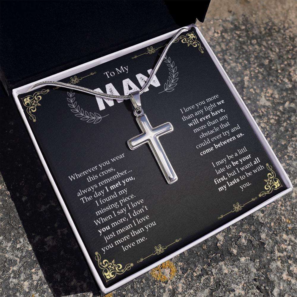 man120821-09 Cross Necklace