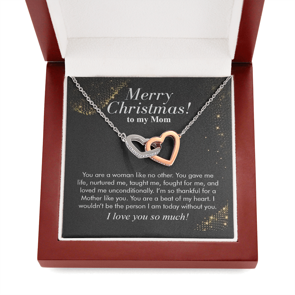 to My Mom Gift Love Knot Necklace, Gift for Mom from Son, Mom Wedding Gift from Son, Mother Son Gifts, for Mom Parent  lendima-32 style 5