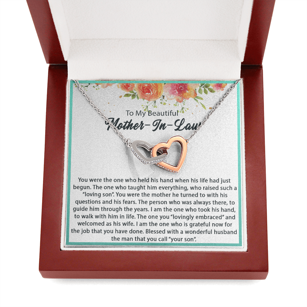 9 Mom daughter 2 trai tim necklace