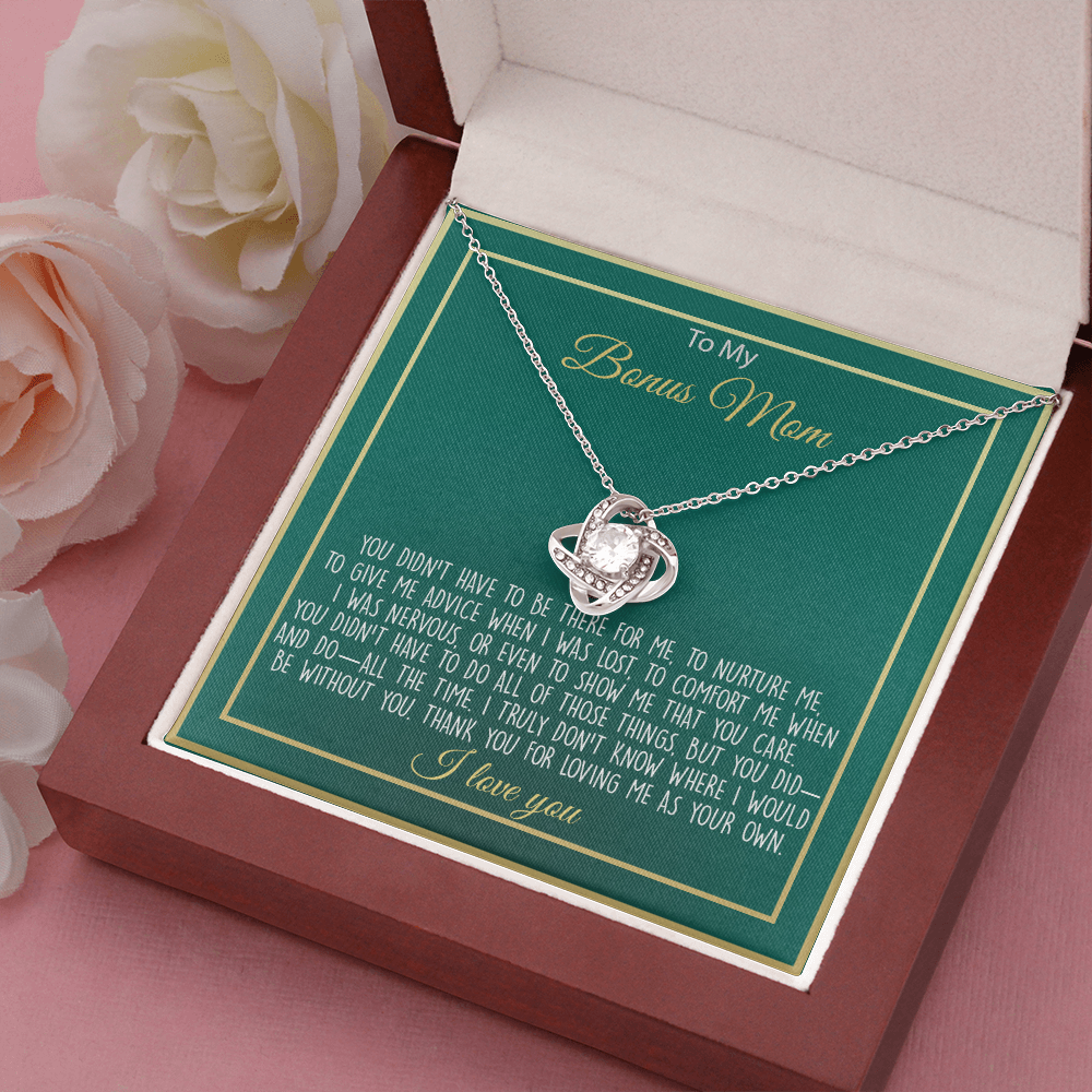 6 Love Knot Necklaces With Box Card 001