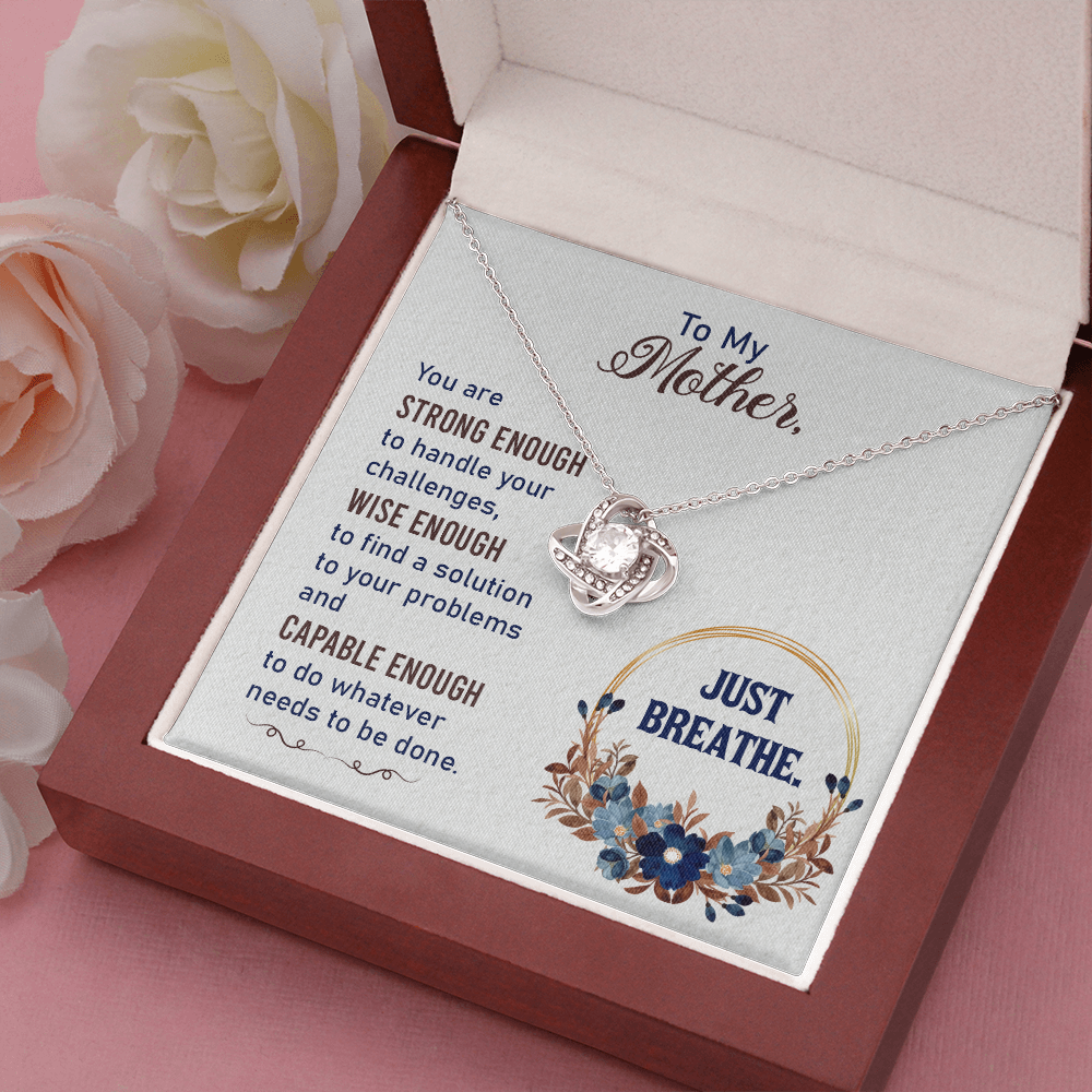 7 Love Knot Necklaces With Box Card 001
