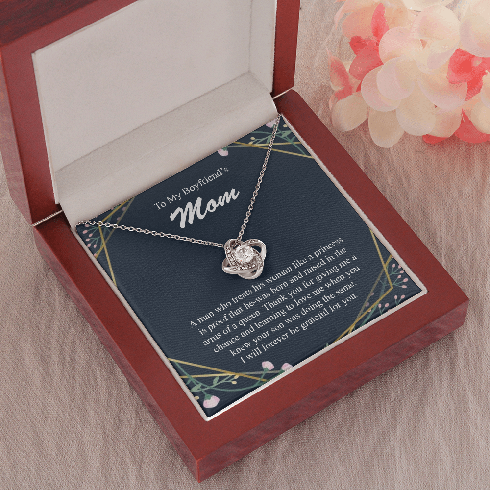 5 The Love Knot To My Boyfriend's Mom Gift