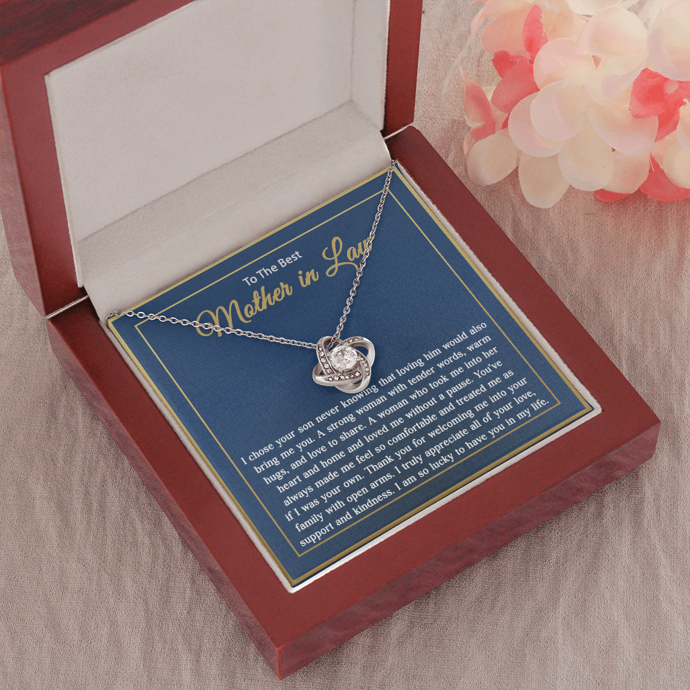 16 The Love Knot To My Boyfriend's Mom Gift
