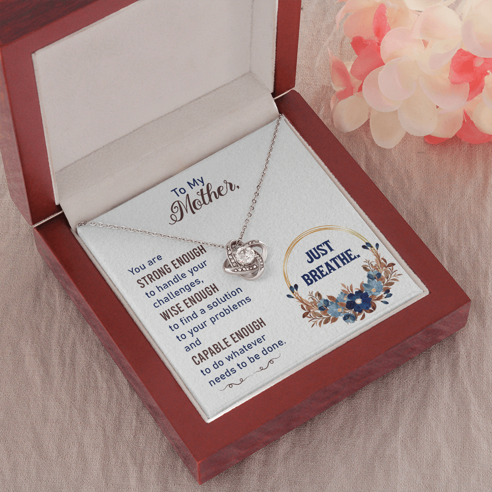 7 Love Knot Necklaces With Box Card 001