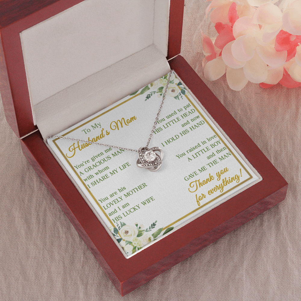6 The Love Knot To My Boyfriend's Mom Gift