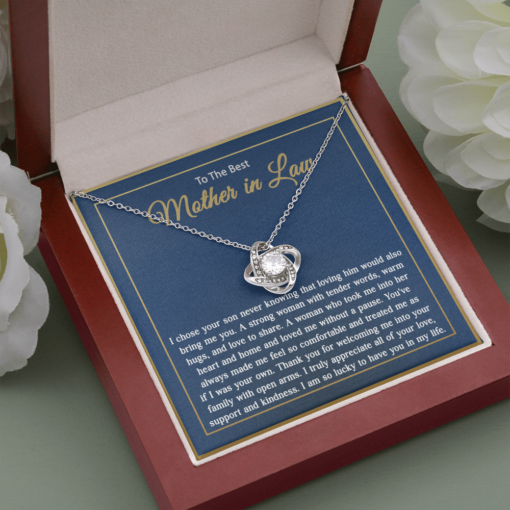 16 The Love Knot To My Boyfriend's Mom Gift