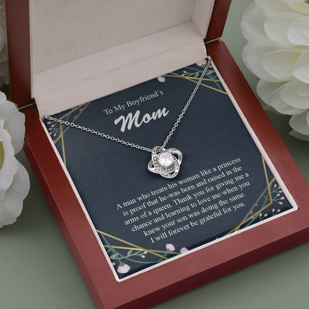 5 The Love Knot To My Boyfriend's Mom Gift