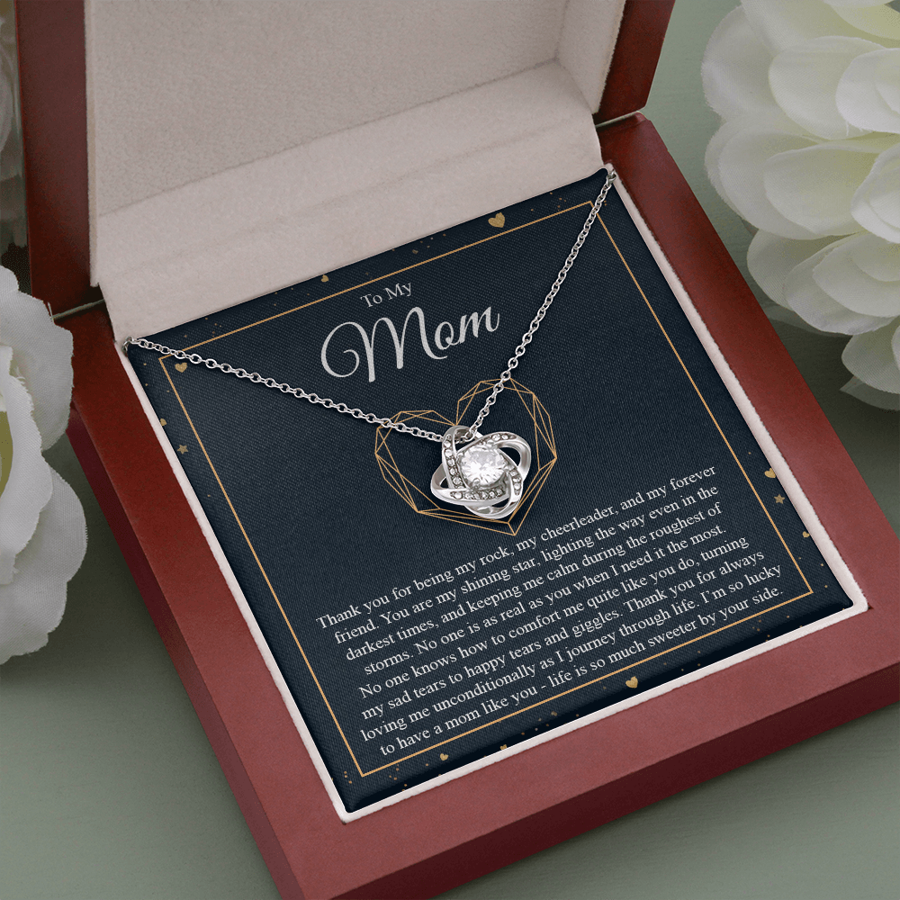 8 Love Knot Necklaces With Box Card 001