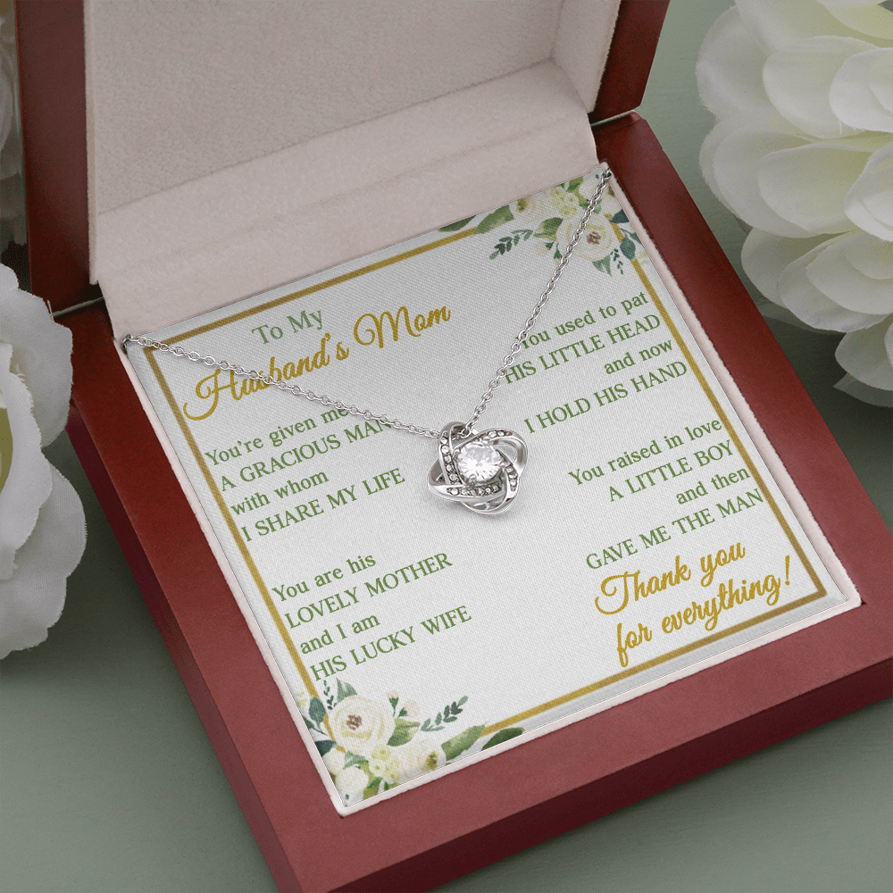 6 The Love Knot To My Boyfriend's Mom Gift