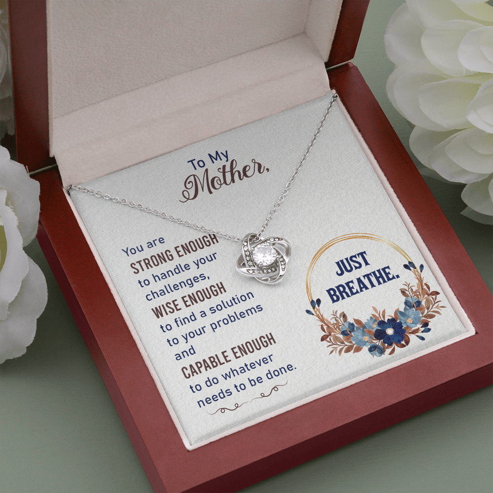 7 Love Knot Necklaces With Box Card 001